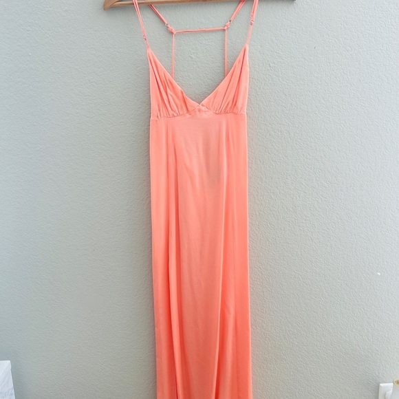 Blue Life Dress with a slit in the front. - Picture 2 of 3